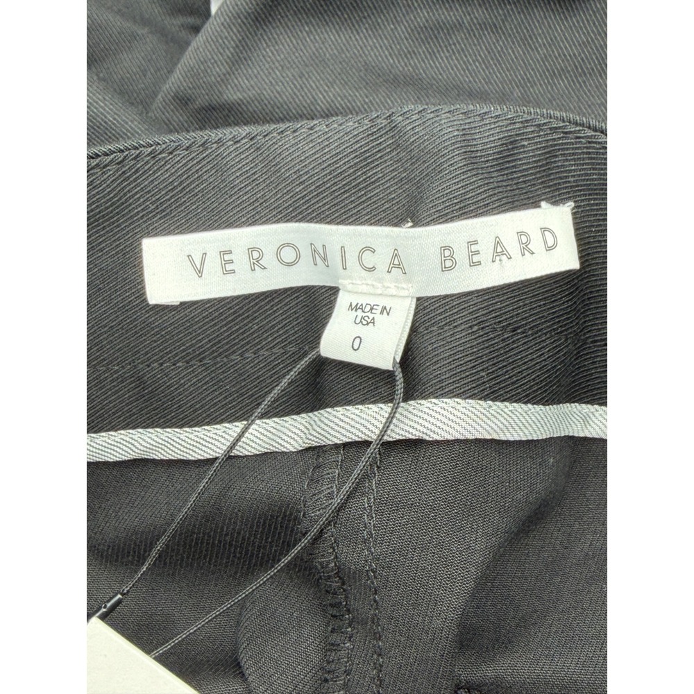 Veronica Beard Field Cargo Pant Women Size 0 Black Slim Tapered PF15SCT6115 NEW - Picture 4 of 11